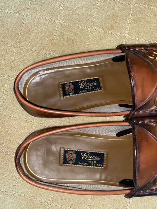 Gucci 1953 Bronze Loafers Limited Edition Style
